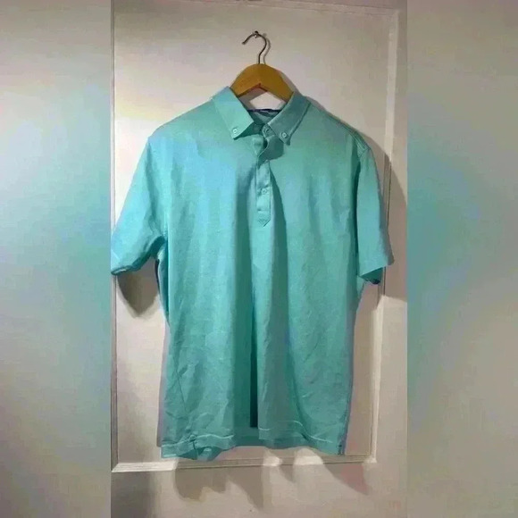 Peter Millar Men’s polo shirt Size Large - Picture 1 of 4